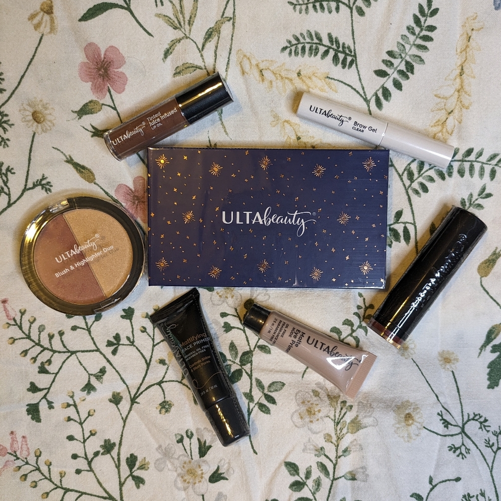 Ulta Beauty Collection Makeup Bundle - 7 items, NWT, Lipstick, Eyeshadow, Primer